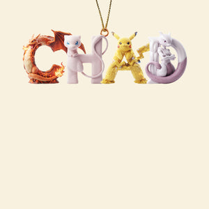 Adventure Alphabet Custom Name Ornament - Personalized Gifts For Christmas Ornament 04OHDT160926-Homacus