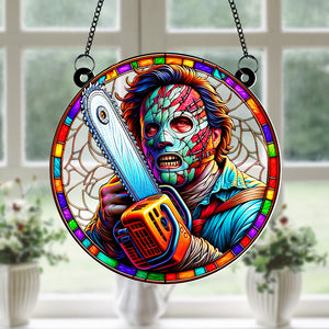 Personalized Gifts For Horror Movie Fans Suncatcher Ornament 03KATN220824-Homacus