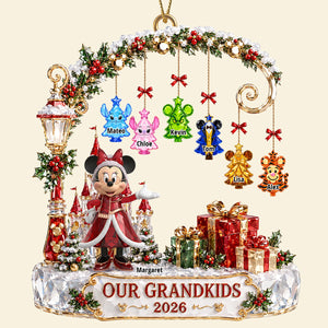 Timeless Christmas Ambience Acrylic Ornament - Personalized Christmas Gifts For Family 01ohdt040926-Homacus