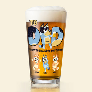 Personalized Gifts For Dad Beer Glass 02natn110524-Homacus