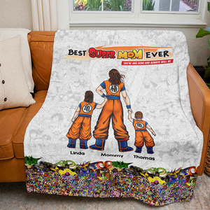 Personalized Gifts For Mom Blanket, You're Our Hero Mother's Day 04ACHU210325HH-Homacus