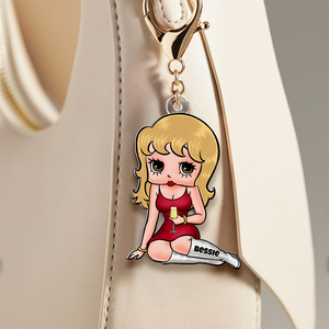 Besties Keychain - Personalized Gifts For Friends 02QHHU020525HH-Homacus