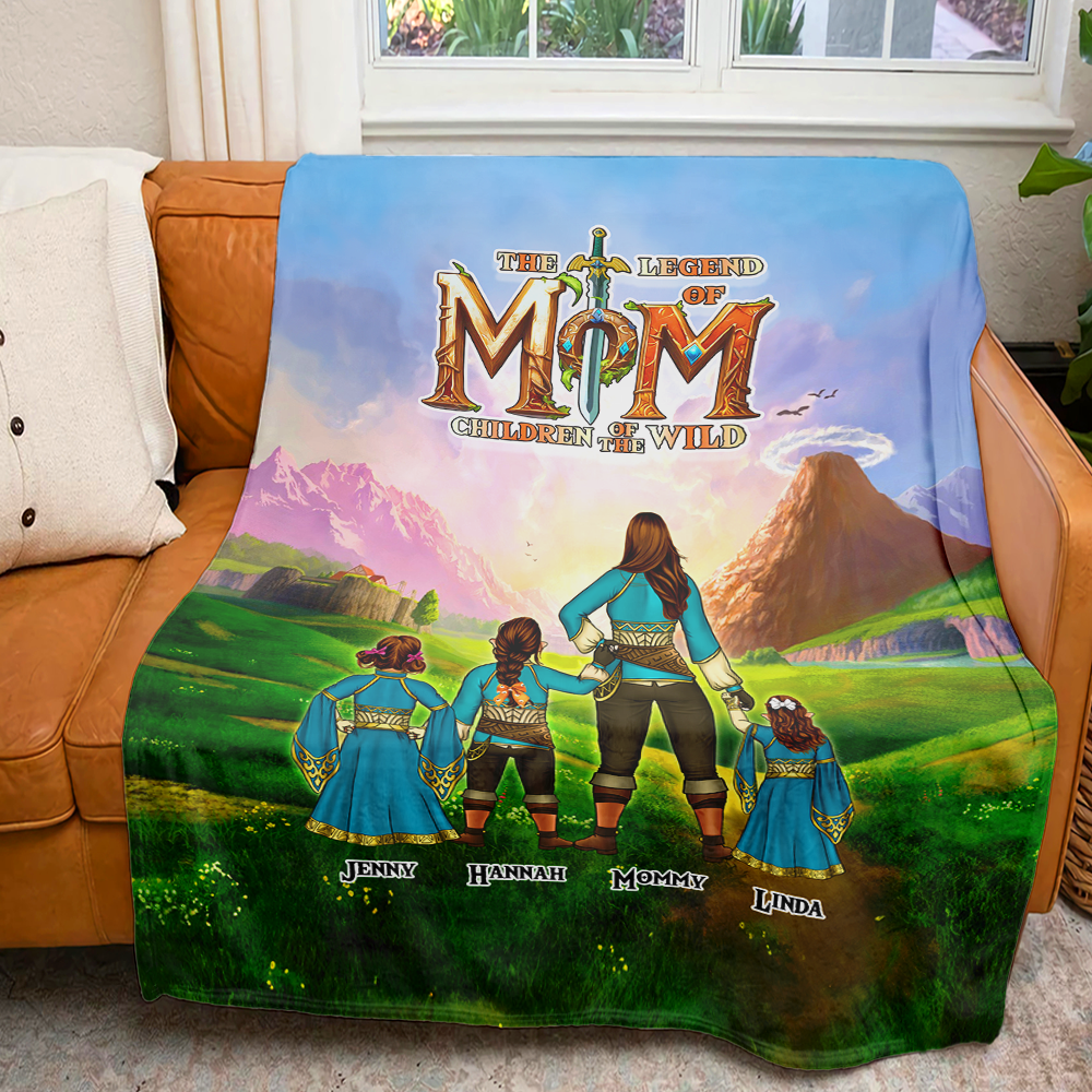 Personalized Gifts For Mom Blanket - The Legend Of Mom Mother's Day 05ACHU210325HG-Homacus