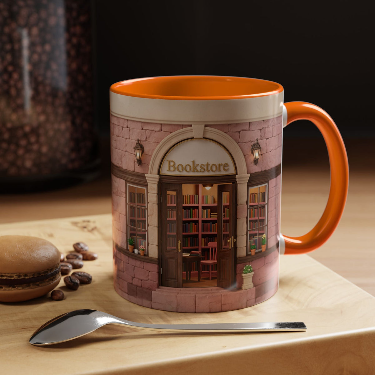 Custom Bookstore Mug - Personalized Coffee Mug - Book Lover Gifts-Homacus