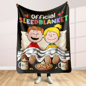 Personalized Gifts For Couple Blanket 05ohtn161224hh Official Sleep Blanket-Homacus