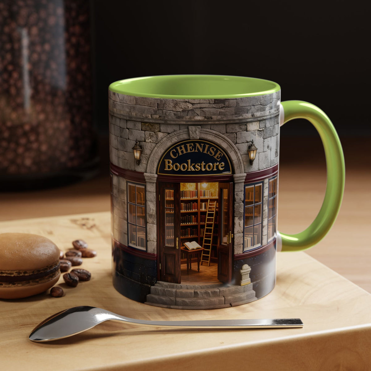 Custom Bookstore Mug - Personalized Coffee Mug - Book Lover Gifts-Homacus