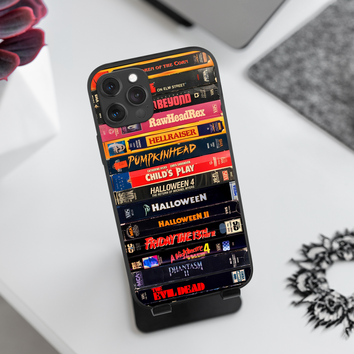Scary Movie VHS Tape Phone Case - Gift For Horror Movie Fans 53laxx180725-Homacus