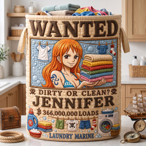 Wanted Adventure Laundry Basket - Personalized Gifts 03paqn110726