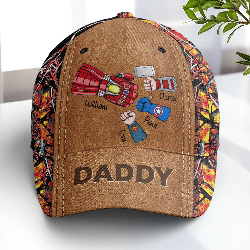Hero Dad Classic Cap - Personalized Gifts For Father 02ACDT200524HA-Homacus