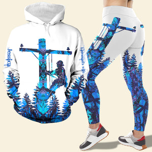 Personalized Gifts For Lineman's Wife Set Hoodie & Leggings 04acdt071124-Homacus