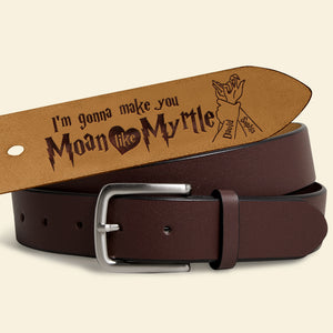 Personalized Gifts For Husband Leather Belt With Secret Message 01HUDT050624 Couple Pinky Promise-Homacus