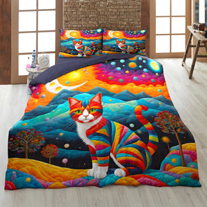 Gifts For Cat Lovers Quilt Bedding Set 03HUDT210125-Homacus