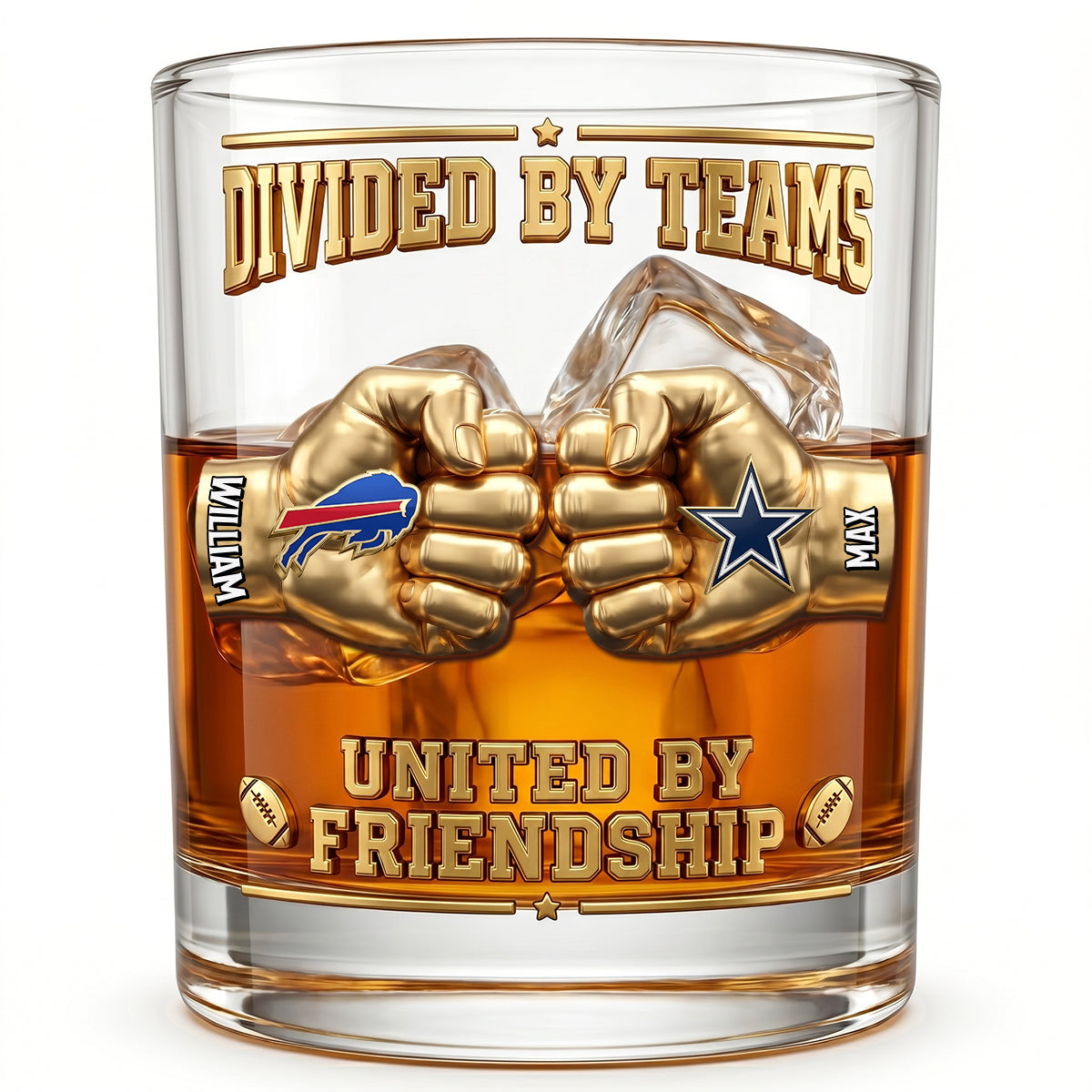 Sport Lover Friendship Round Glass - Personalized Gifts For Sport Fans 02NATN080626-Homacus