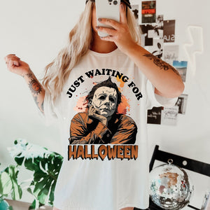 Gifts For Fan Shirt 22acxx050824 Waiting For Halloween-Homacus