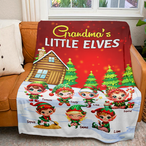 Personalized Christmas Gifts For Grandma Blanket 04xqpu280924-Homacus