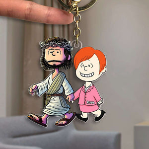 Personalized Gifts For Christian Keychain Custom Job 04OHMH200125HG-Homacus