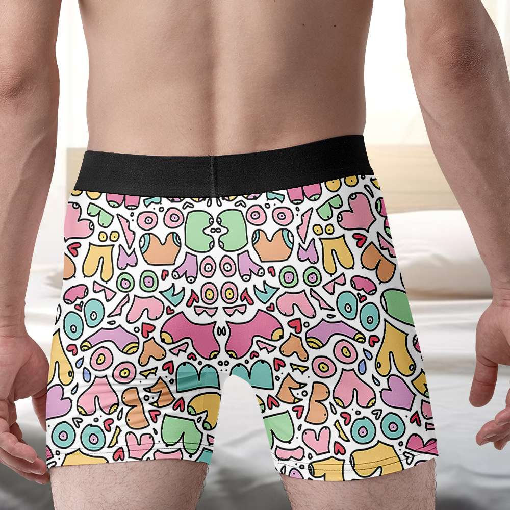 Personalized Gifts For Couple Men's Boxers and Women's Brief 02KAMH031224-Homacus