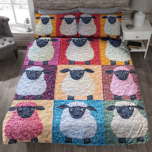 Personalized Gifts For Sheep Lovers Quilt Bed Set 03qnqn061124-Homacus