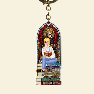 Personalized Gifts For Book Lover Keychain 07HUPU271224PA-Homacus