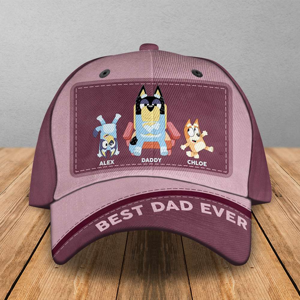 Dog Dad Classic Cap - Personalized Gifts For Father 144nadt0306-Homacus