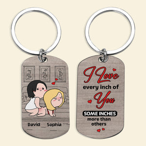 Personalized Gifts For Couple Keychain Naughty Couple 01XQDT191224HH-Homacus