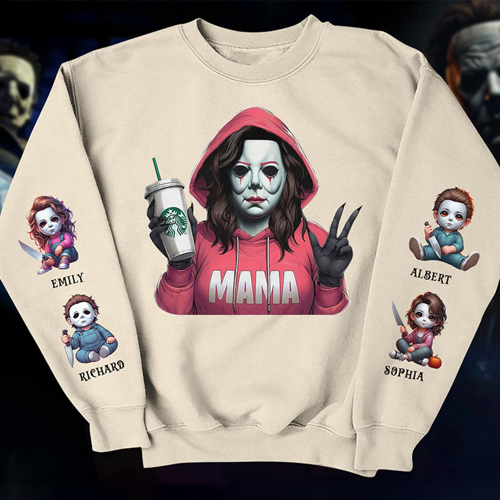 Personalized Gifts For Mom Shirt, Horror Mama 016qhqn190924-Homacus