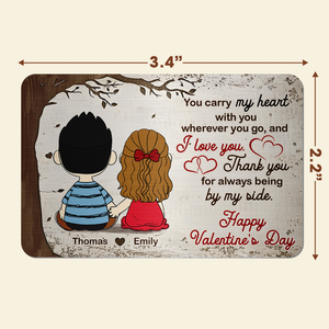 Personalized Gifts For Couple Wallet Card 06kapu301224hg-Homacus