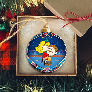 Personalized Gifts For Couple Christmas Ornament 05OHPU121124HG-Homacus