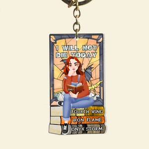 Personalized Gifts For Book Lover Keychain 08HUPU271224PA-Homacus