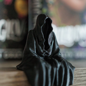 Grim Reaper Sitting Bookshelf Decor 03huxx160924 3D Printed Death Figure Gift Bookish Merch Teacup-Homacus