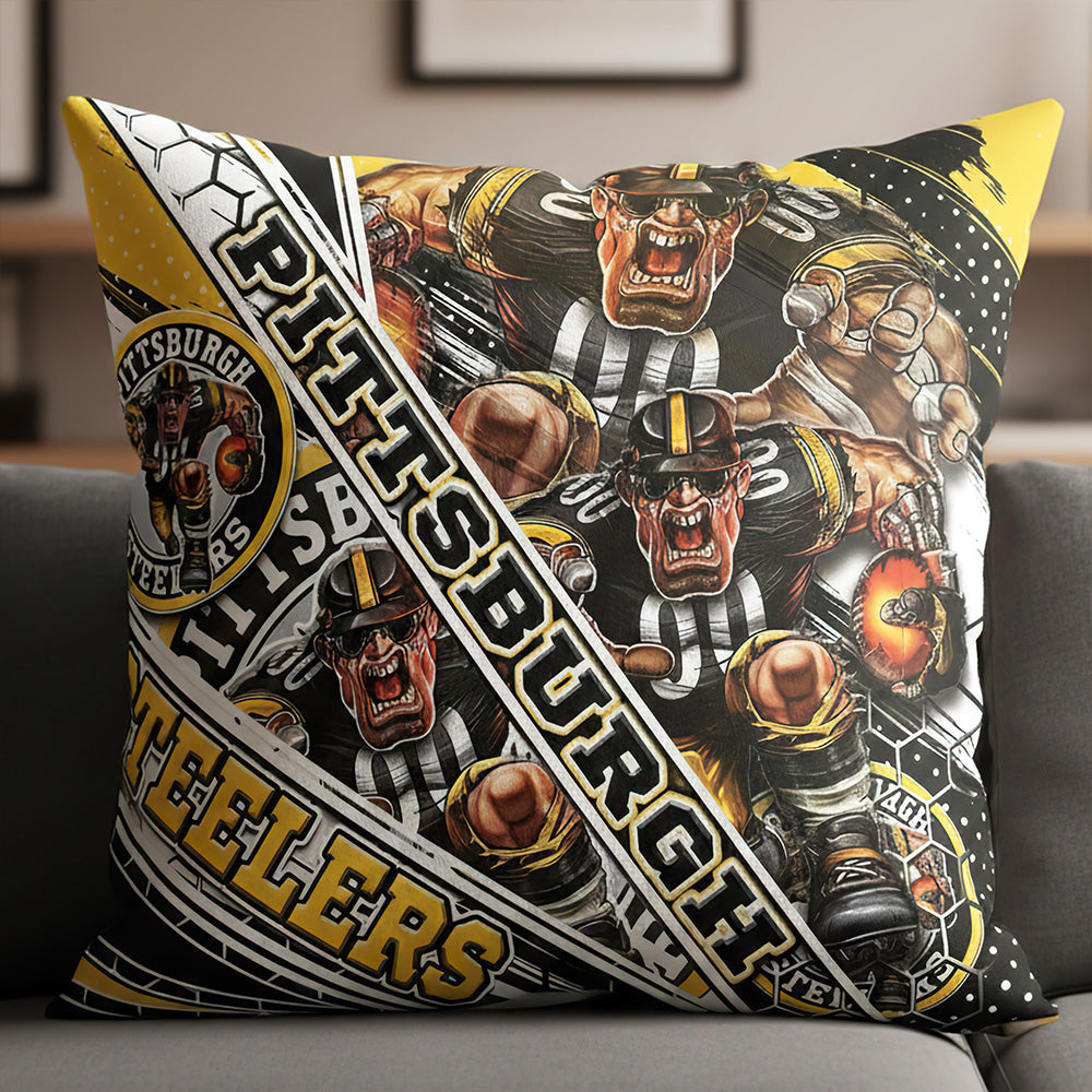 Bold Team Spirit Pillow 05HUDT011225-Homacus