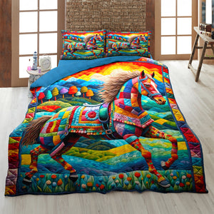 Horse Lovers Quilt Bed Set 03HUDT180125-Homacus