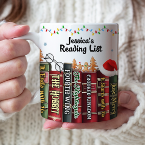 Personalized Gifts For Book Lover Christmas Coffee Mug 03HUPU221124-Homacus