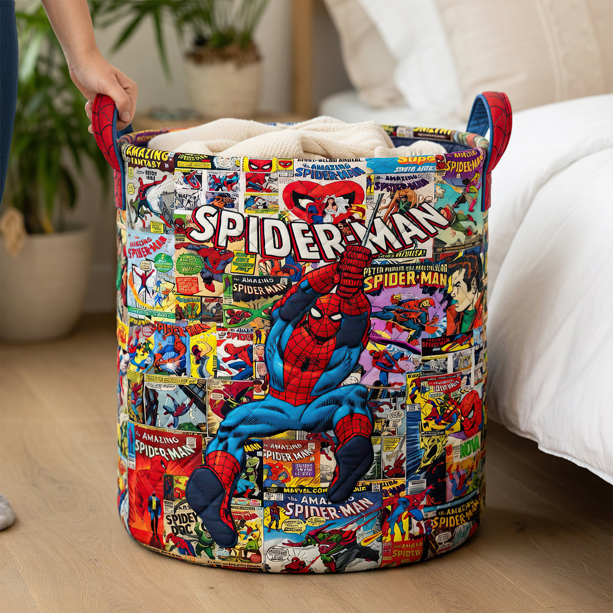 Action Hero Laundry Basket - Personalized Gift For Kids 06NADT290726