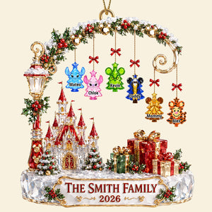 Timeless Christmas Ambience Acrylic Ornament - Personalized Christmas Gifts For Family 01ohdt040926-Homacus