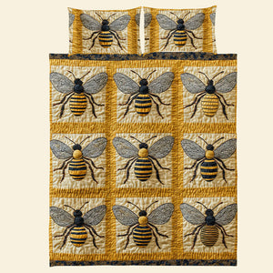 Personalized Gifts For Bee Lovers Quilt Bed Set 04qnqn061124-Homacus