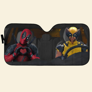 Gifts For Movie Fans Car Sunshade 03katn300724 Funny Besties-Homacus