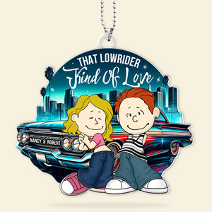 Personalized Gifts For Couple Car Ornament, Lowrider Car Lover 05qhpu030125hg-Homacus