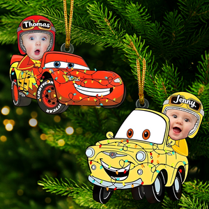 Custom Photo Gifts For Kids Christmas Car Ornament 03kapu141124 LMQN-Homacus