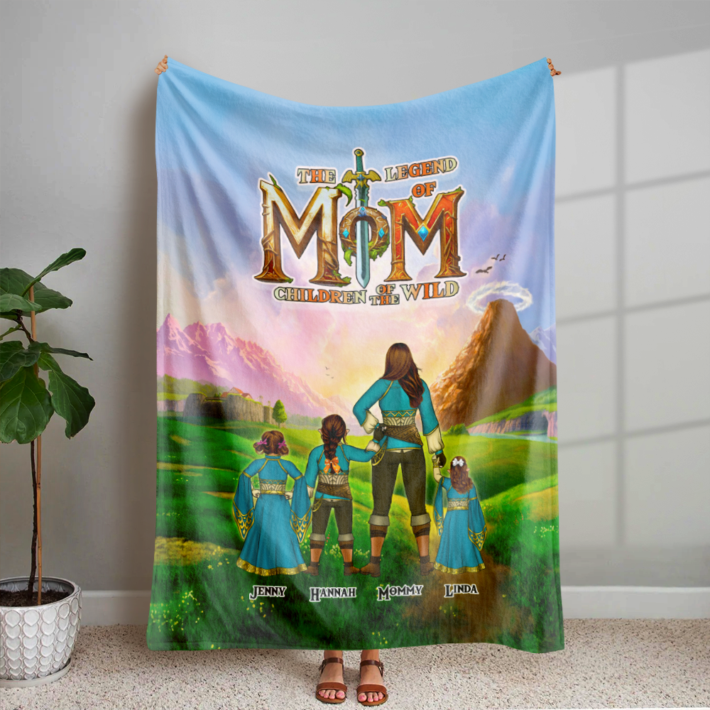 Personalized Gifts For Mom Blanket - The Legend Of Mom Mother's Day 05ACHU210325HG-Homacus