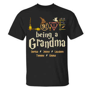 Personalized Gifts For Grandma Shirt Love Being A Grandma-Homacus