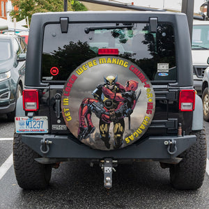 Personalized Gifts for Fans Tire Cover Besties Friends Holding Each Other 02xqdc120724-Homacus