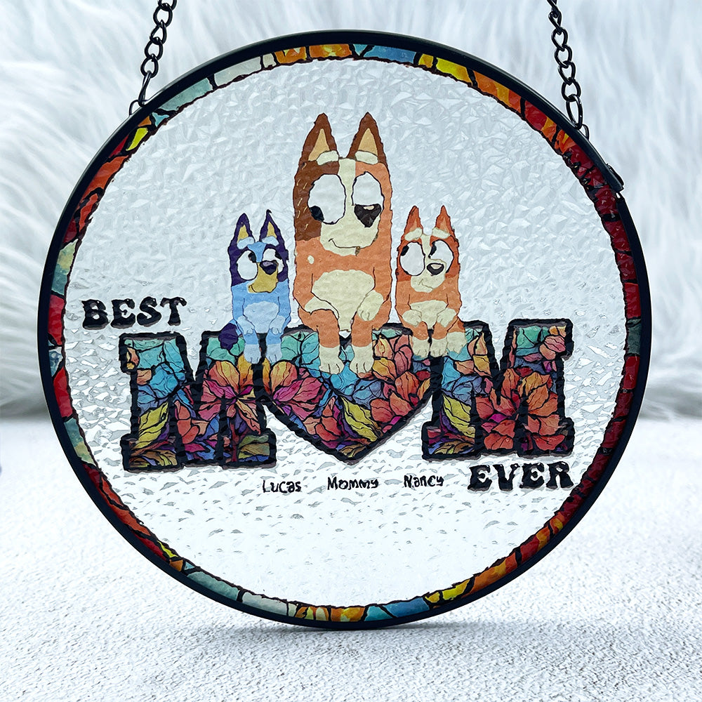 Personalized Gifts For Mom Stained Glass Ornament 04ohti260325-Homacus