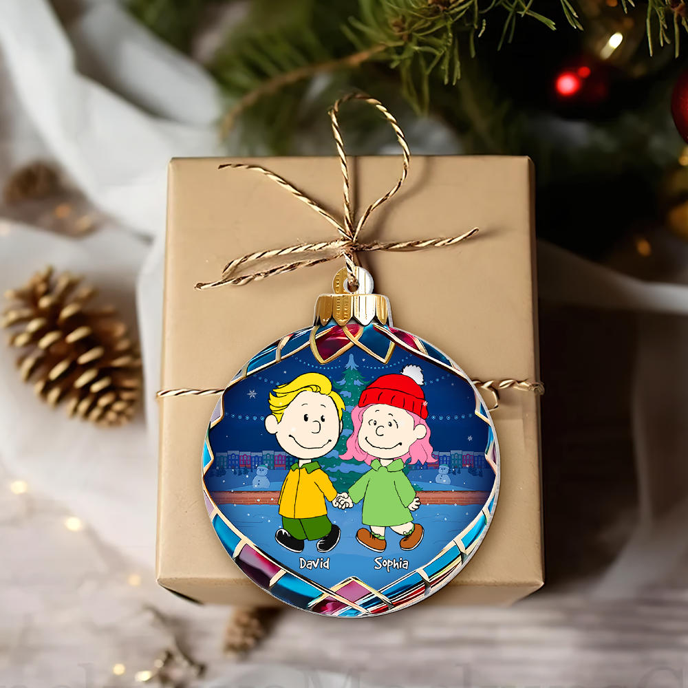 Personalized Gifts For Couple Christmas Ornament 01OHPU121124HH-Homacus