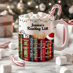 Personalized Gifts For Book Lover Christmas Coffee Mug 03HUPU221124-Homacus