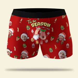 Custom Photo Gifts For Christmas Men's Boxers 041xqpu240924-Homacus