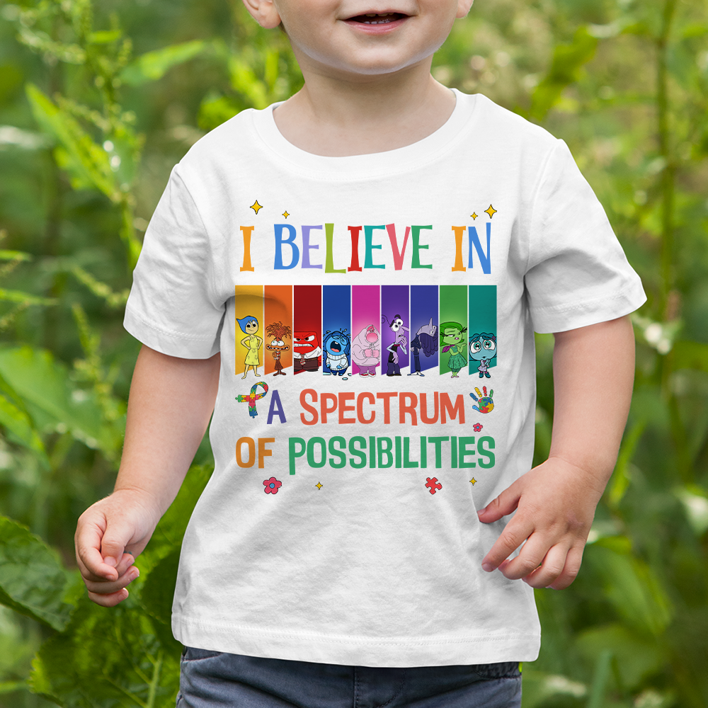 Gifts For Autism Shirt I Believe In A Spectrum Of Possibilities 05xqpu220225-Homacus