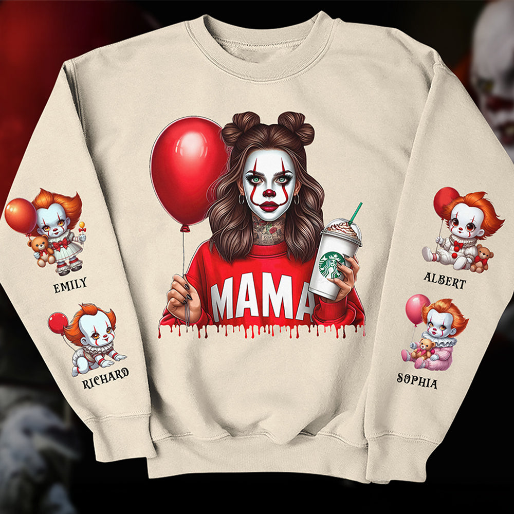 Personalized Gifts For Mom Shirt, Horror Mama 017qhqn190924-Homacus