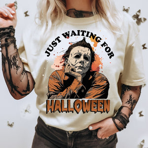 Gifts For Fan Shirt 22acxx050824 Waiting For Halloween-Homacus