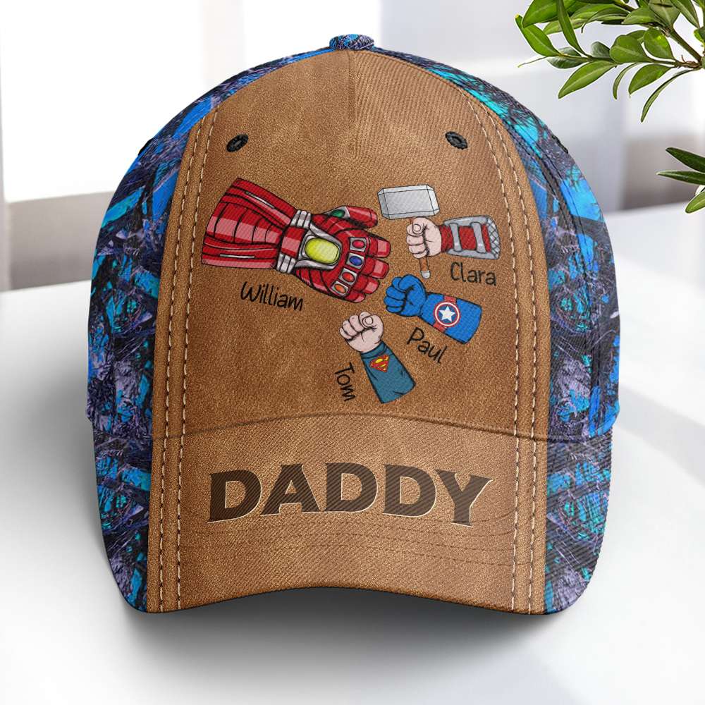 Hero Dad Classic Cap - Personalized Gifts For Father 02ACDT200524HA-Homacus